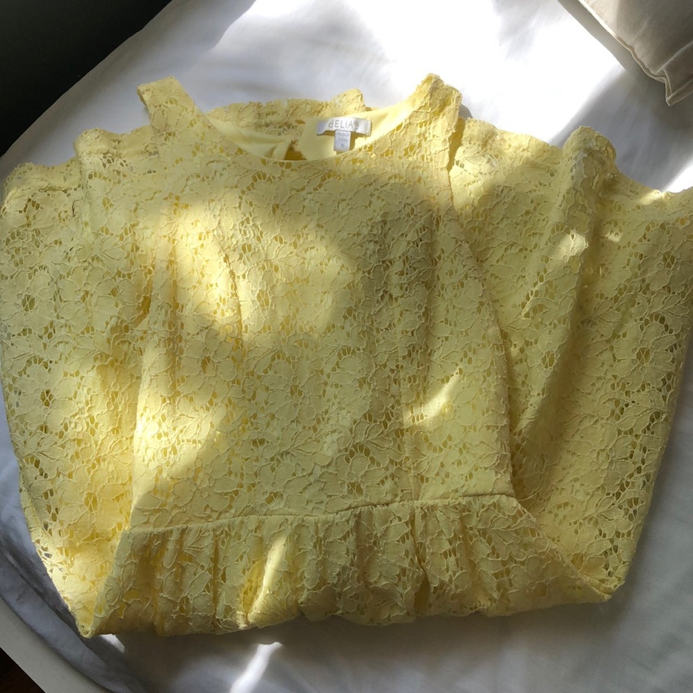 yellow summer dress